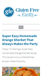 Mobile Screenshot of glutenfreeeasily.com
